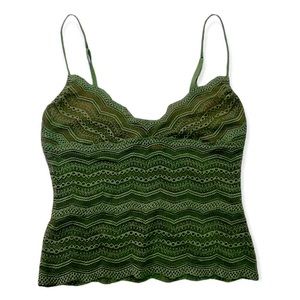 cosabella green tank top